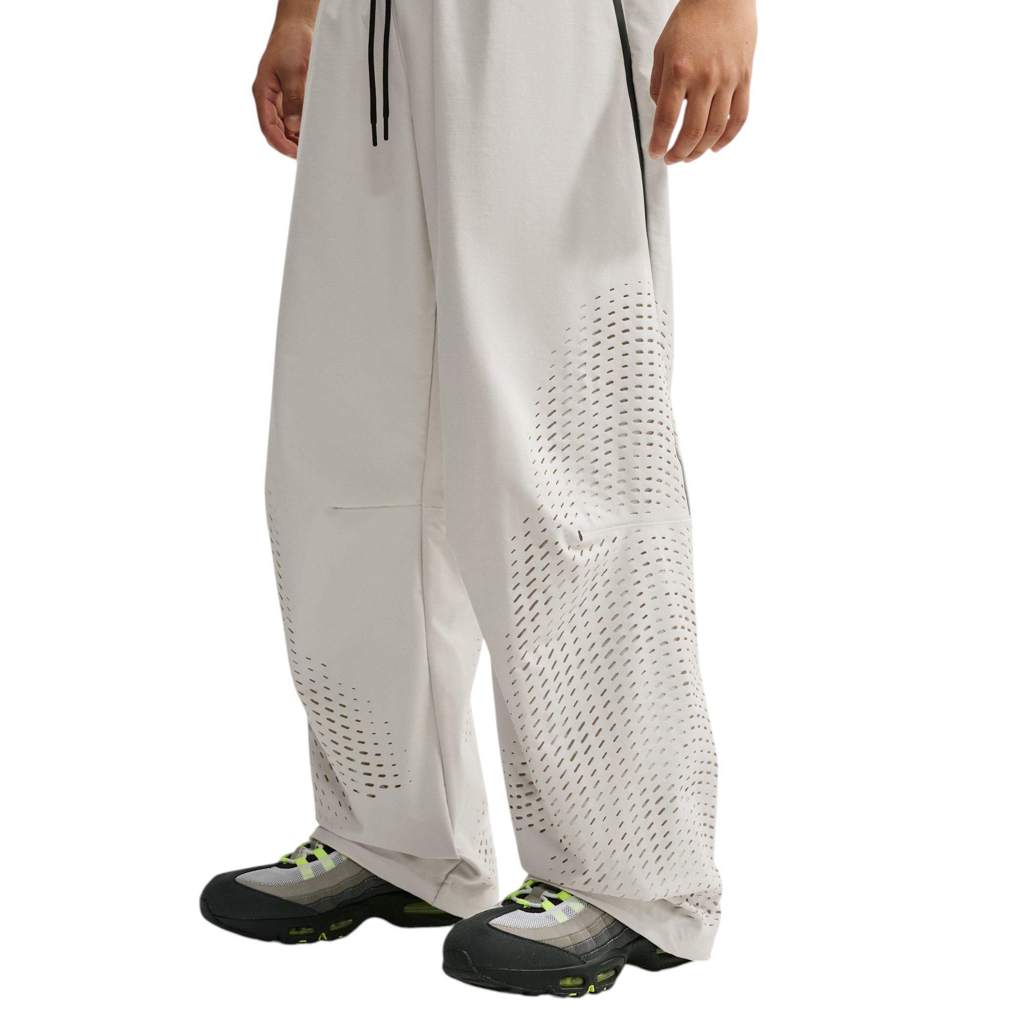 Nike Men's Tech Dri-FIT Shori Knit Open-Hem Pants - GREY